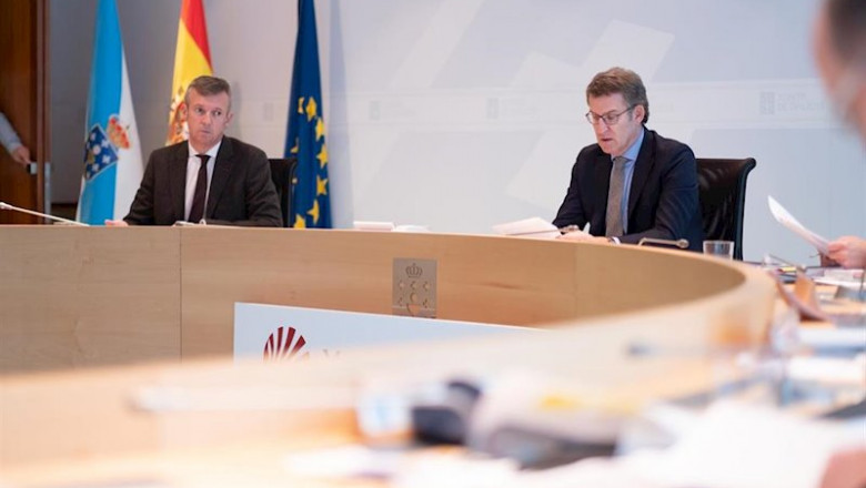 El titular del Gobierno gallego preside la reunión extraordinaria del Consello de la Xunta | XUNTA ep el titular del gobierno gallego preside la reunion extraordinaria del consello de la xunta
