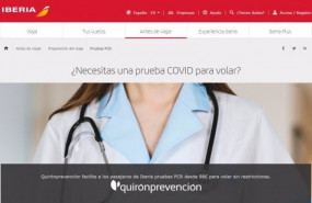 ep empresas- el acuerdo entre iberia y quironprevencion para pruebas covid suma ya mas de 13000 test