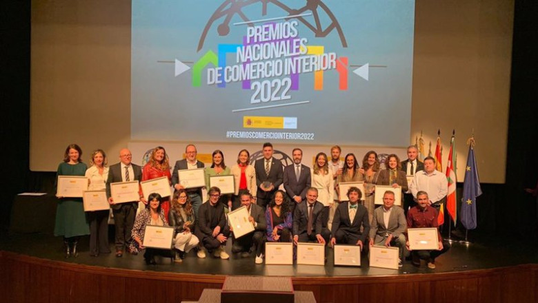 ep entrega en zumarraga gipuzkoa de los premios nacionales de comercio interior 2022 ep entrega en zumarraga gipuzkoa de los premios nacionales de comercio interior 2022