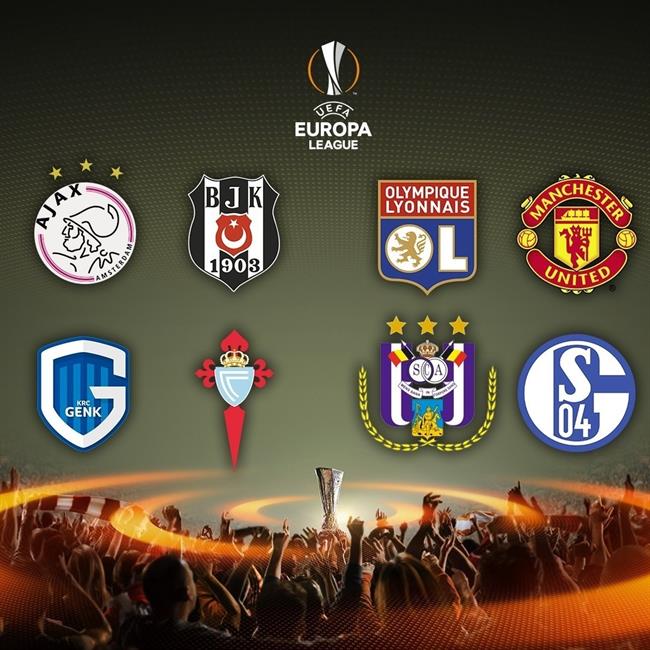 Equipos clasificados para cuartos de final Europa League 2016/17 | UEFA ep equipos clasificadoscuartosfinal europa league 201617