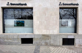 ep exterior de un local de banca march en madrid espana