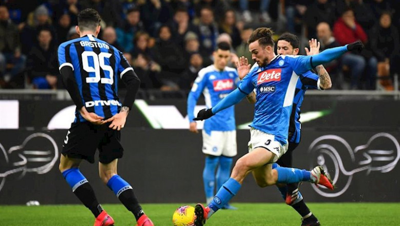 ep fabian ruiz intenta un disparo en el inter-napoles de la serie 2019-2020 ep fabian ruiz intenta un disparo en el inter-napoles de la serie 2019-2020