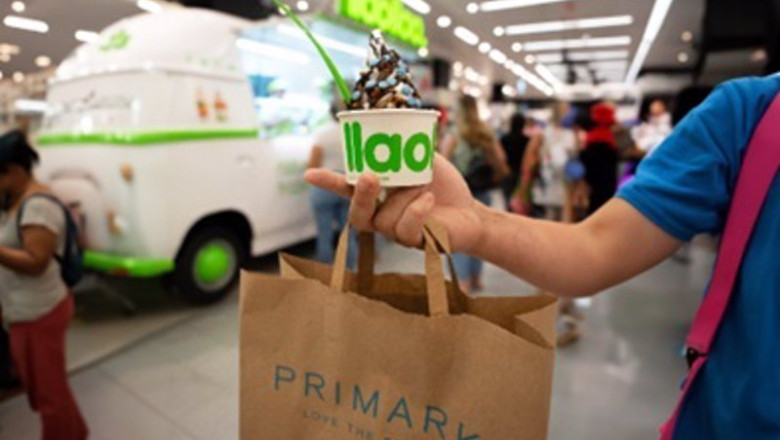 ep food truck de llaollao en primark ep food truck de llaollao en primark