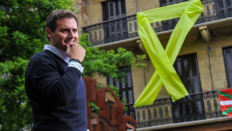 Foto de Rivera en Errentería | UNANUE - EUROPA PRESS ep fotoriveraerrenteria