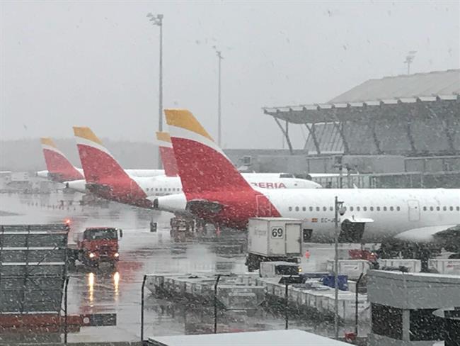 Iberia prepara sus aviones para las bajas temperaturas | IBERIA ep iberia preparaavioneslas bajas temperaturas