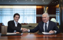 ep jose entrecanales cfso de acciona chief financial and sustainability officer y jose bogas ceo de