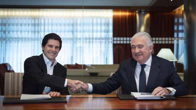 ep jose entrecanales cfso de acciona chief financial and sustainability officer y jose bogas ceo de ep jose entrecanales cfso de acciona chief financial and sustainability officer y jose bogas ceo de