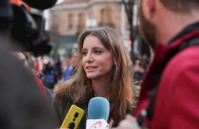 ep la concejal de cultura turismo y deporte de madrid andrea levy atiende a los medios de