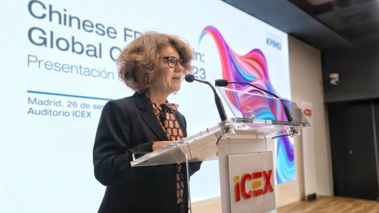 ep la directora ejecutiva de icex invest spain elisa garcia en la prsentacion del estudio chinese ep la directora ejecutiva de icex invest spain elisa garcia en la prsentacion del estudio chinese