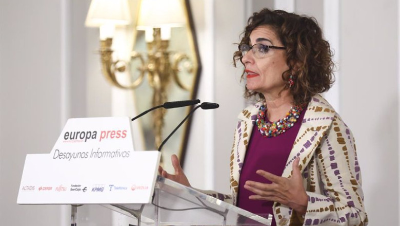 ep la ministra de hacienda maria jesus montero interviene durante un desayuno informativo de europa ep la ministra de hacienda maria jesus montero interviene durante un desayuno informativo de europa