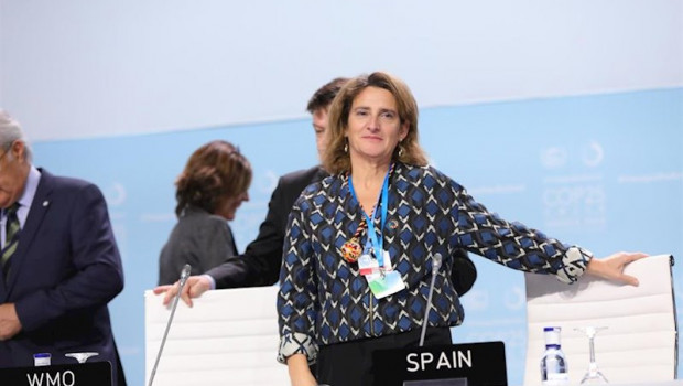 ep la ministra para la transicion ecologica en funciones teresa ribera participa en la ceremonia de