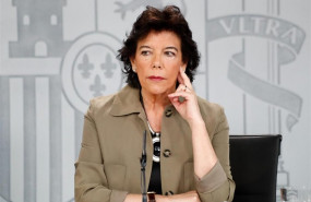 ep la ministra portavoz y de educacion y formacion profesional en funciones isabel celaa en una