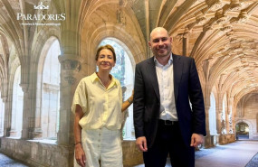 ep la presidenta de paradores raquel sanchez y el delegado del gobierno de ceuta miguel angel perez