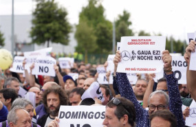 ep manifestacion de trabajadores de mercedes benz en vitoria ep manifestacion de trabajadores de mercedes benz en vitoria