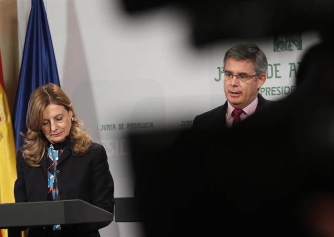 Marina Álvarez y Juan Carlos Blanco, en rueda de prensa | EUROPA PRESS ep marina alvarezjuan carlos blanco en ruedaprensa