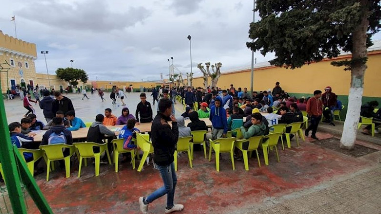 ep menores en el centro de acogida de melilla