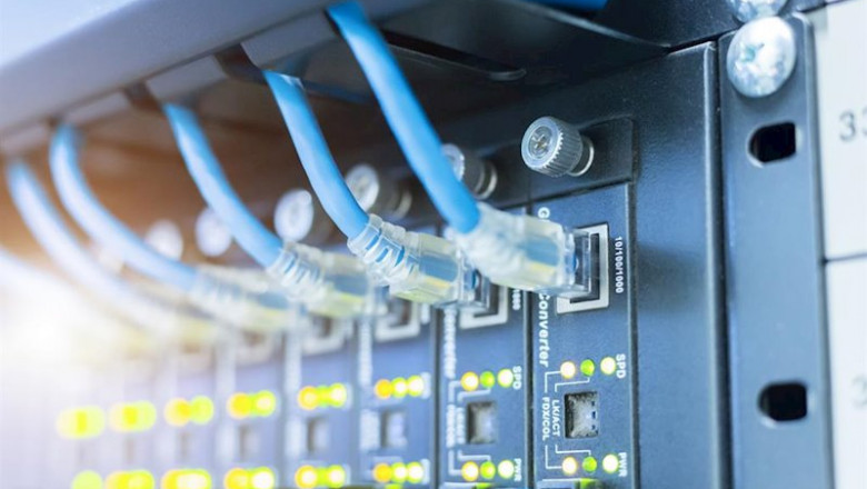 Rack de telecomunicaciones. | DIPUTACIÓN DE MÁLAGA - Archivo ep rack de telecomunicaciones