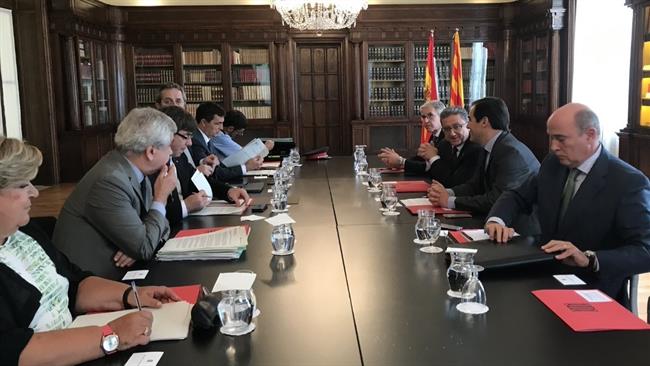 Reunión de la Junta de Seguridad de Cataluña | MINISTERIO DEL INTERIOR ep reunionla juntaseguridadcataluna
