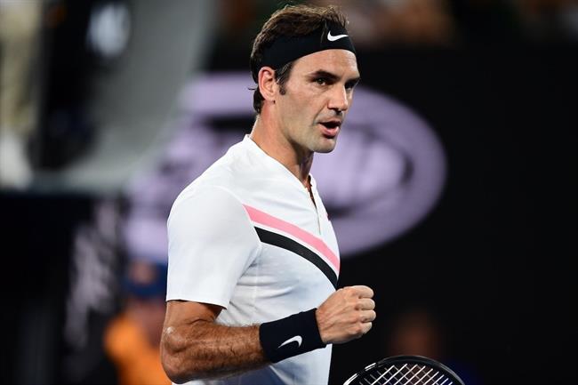 Roger Federer celebra un punto | TENNIS AUSTRALIA ep roger federer celebrapunto