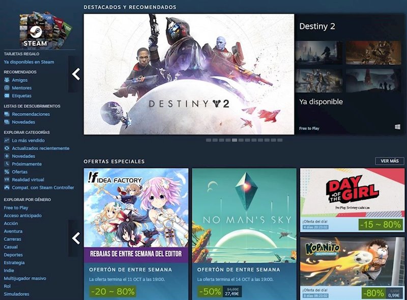 ep tienda de juegos para pc steam