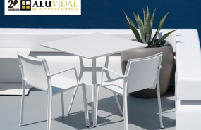 mobiliario aluminio a medida 