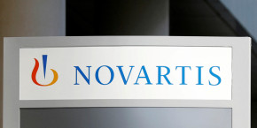 photo d archives du logo du fabricant de medicaments suisse novartis 