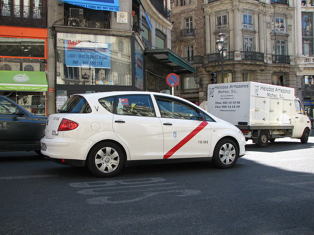 taxi taximetro madrid