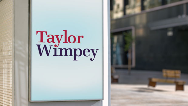 dl taylor wimpey plc ftse 100 consumer discretionary consumer products and services household goods and home construction logo