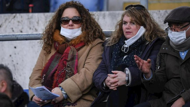 ep aficionados de la roma en un partido de la serie a el pasado fin de semana ante el lecce