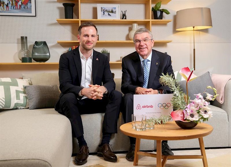 ep airbnb and ioc announce major global olympic partnership