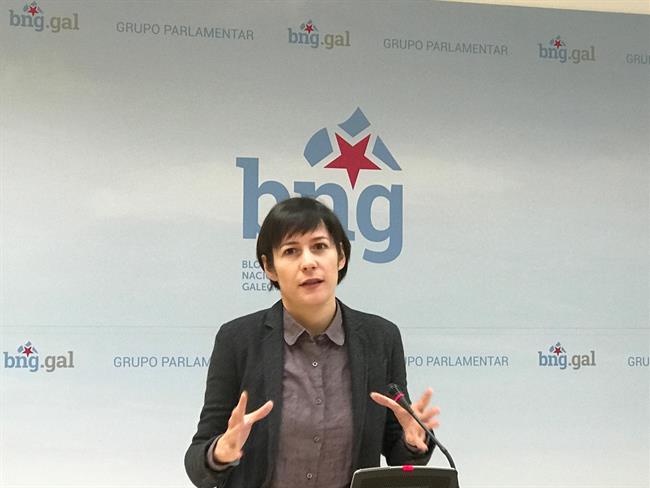 Ana Pontón, portavoz nacional del BNG, en rueda de prensa | EUROPA PRESS ep ana ponton portavoz nacionalbng en ruedaprensa