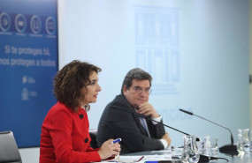 ep archivo   la portavoz del gobierno y ministra de hacienda maria jesus montero y el ministro de