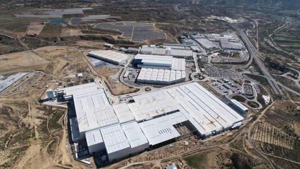 ep archivo   parque industrial de cosentino en cantoria almeria