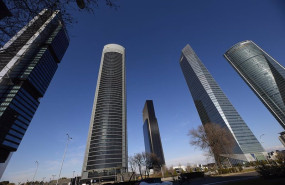 ep archivo   vista de las 5 torres en el complejo cuatro torres business area en el barrio de la paz