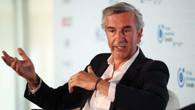 ep el ceo de puig jose manuel albesa durante la primera jornada del vii foro internacional expansion