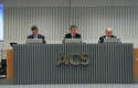 ep el consejero delegado del grupo acs juan santamaria cases c durante la conferencia de rsultados