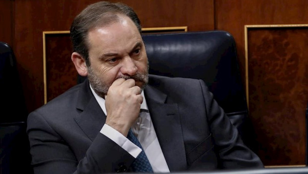 ep el ministro de transporte y movilidad jose luis abalos durante un pleno del congreso