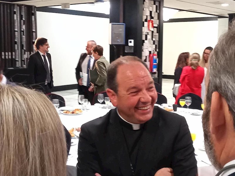 ep el obispo de vitoria juan carlos elizalde durante un desayuno informativo ep el obispo de vitoria juan carlos elizalde durante un desayuno informativo