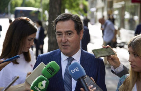 ep el presidente de la ceoe antonio garamendi responde a los medios a su llegada al acto inaugural ep el presidente de la ceoe antonio garamendi responde a los medios a su llegada al acto inaugural