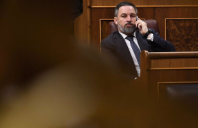 ep el presidente de vox santiago abascal durante una sesion plenaria en el congreso de los diputados