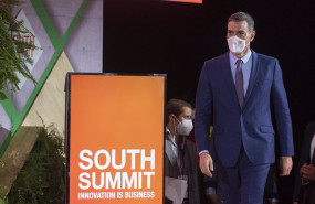 ep el presidente del gobierno pedro sanchez durante la clausura del south summit 2021 a 7 de octubre