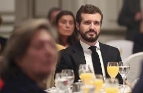 ep el presidente del partido popular pablo casado asiste al desayuno informativo de europa press
