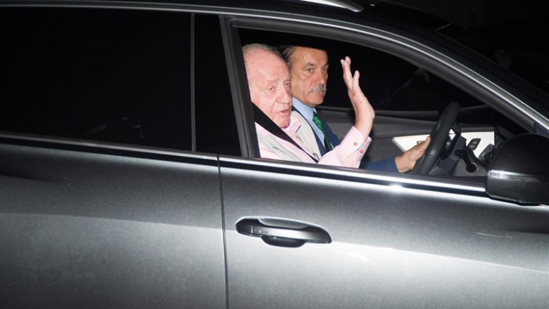 Ángel Díaz Briñas - Europa Press ep el rey juan carlos llega a la clinica quiron para ser operado del corazon