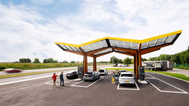 ep estacion de recarga de vehiculos electricos de fastned