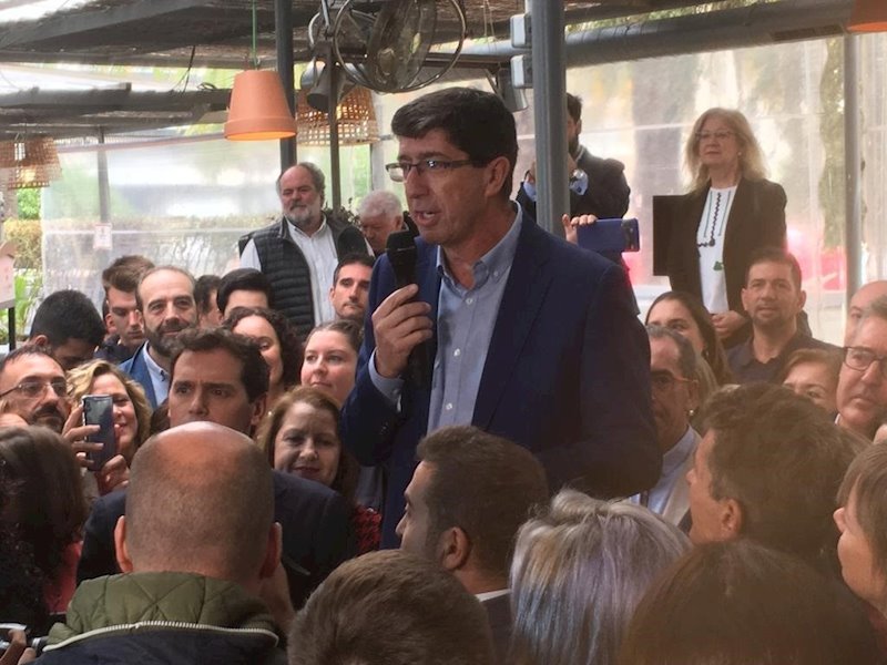 ep juan marin interviene en un acto de cs en cordoba en una imagen de archivo