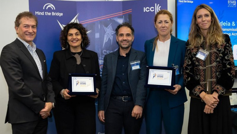 La Cámara de Comercio Internacional concede un premio a Redeia en innovación abierta entre los TSO europeos | ANDREW MCLEISH ep la camara de comercio internacional concede un premio a redeia en innovacion abierta entre los