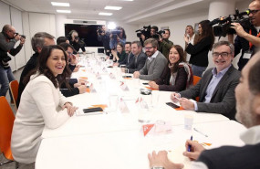 ep la portavoz de ciudadanos en el congreso ines arrimadas 1i el secretario general de ciudadanos
