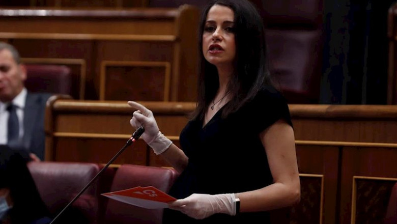 ep la presidenta de ciudadanos y portavoz en el congreso de los diputados ines arrimadas en su ep la presidenta de ciudadanos y portavoz en el congreso de los diputados ines arrimadas en su