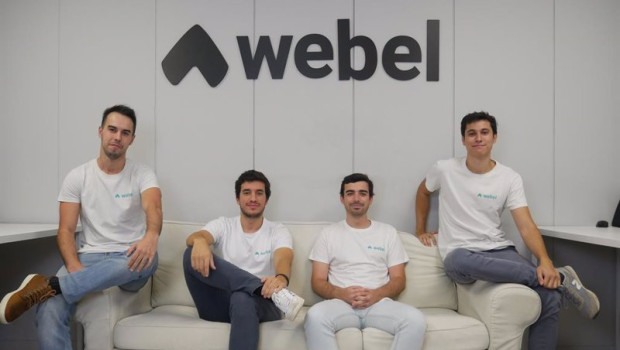 ep los fundadores de webel javier gines sanchez nacho tejero guillermo urquijo y carlos estevez