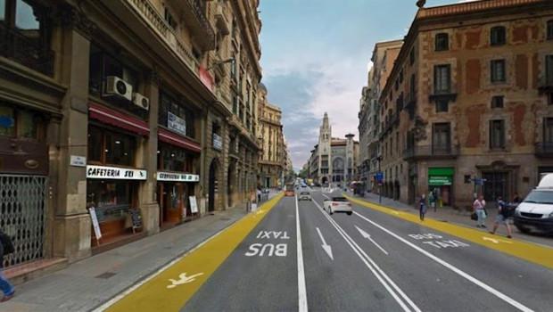 ep proyecto de la ampliacion de aceras en via laietana